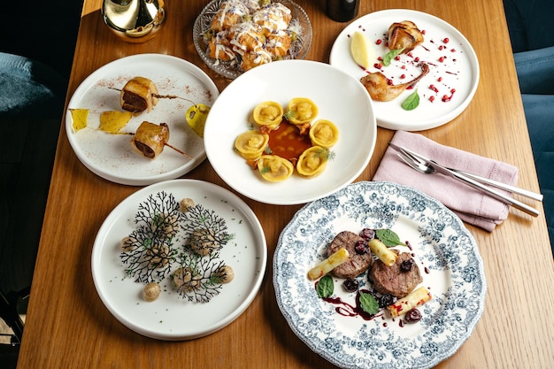 Kompilacja potraw premium